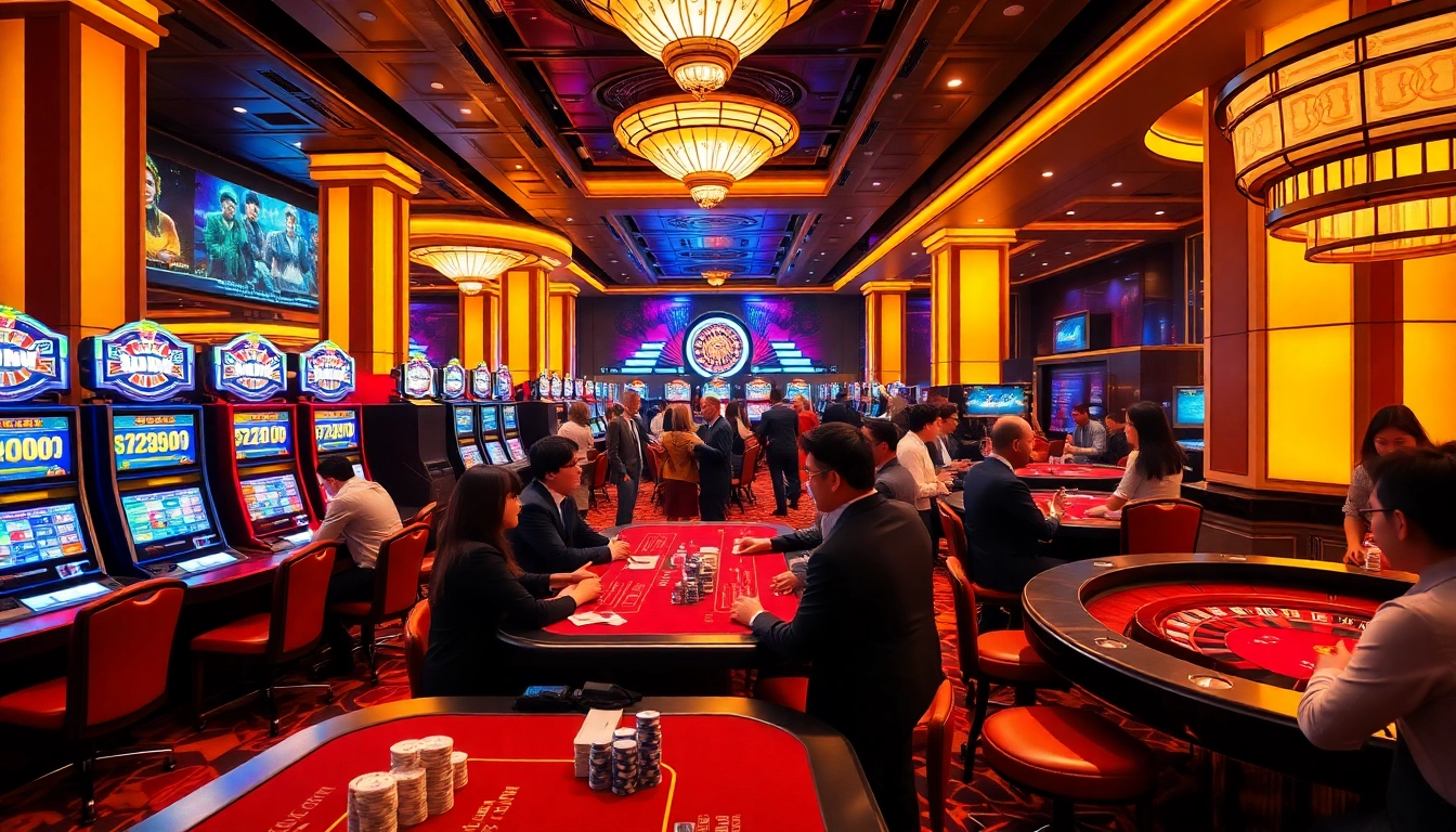 Experience the vibrant live casino atmosphere of tập đoàn okwin, featuring engaging dealers and exciting gameplay.